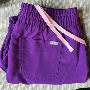 Womens Figs Magic Purple High Waisted Zamora